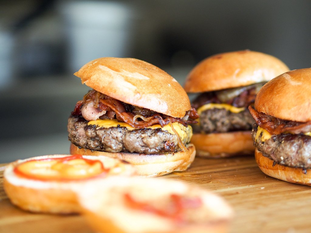 Hamburger label decoder: hamburgers made from ground beef